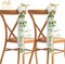 Wedding Chair Decorations Aisle Floral Set of 10 Artificial Flowers Ivory White Rose
